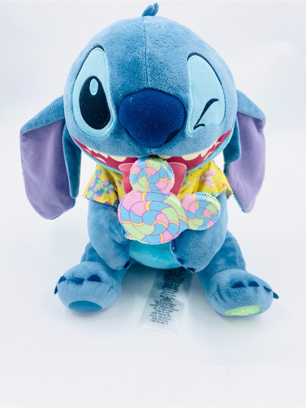 Disney Stitch Attacks Snacks Lolipop Plush Collectible Toy Series 4 of 12 EUC